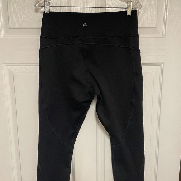 Athleta Pants - Womens Athleta Yoga Gym Pants Black Size Large EUC RN #54023